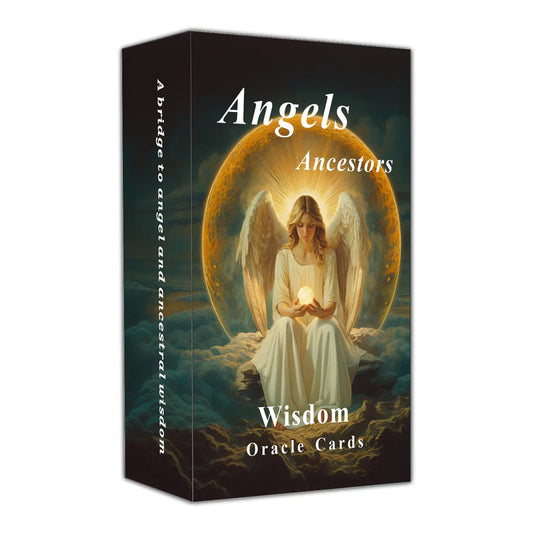 Han Yu Bowen Angels Ancestors Oracle Deck for Inner Growth and Cosmic Connection